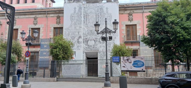 Museo de Historia de Madrid en el barrio de Malasaña, cerca de Look My Locker.